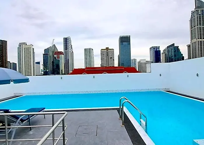 酒店 Custom Design Loft With Views And Rooftop Pool 4*