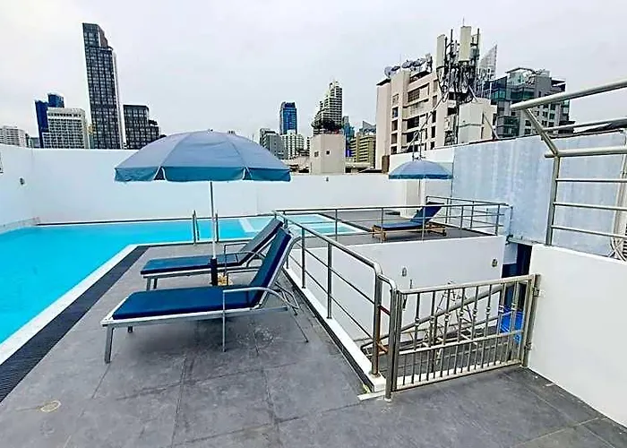 酒店 Custom Design Loft With Views And Rooftop Pool 曼谷